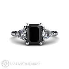 Black Diamond Engagement Ring Vintage Black Diamond Ring 3 Etsy Black Diamond Engagement Rings Vintage Diamond Engagement Rings Vintage Black Diamond Ring Engagement