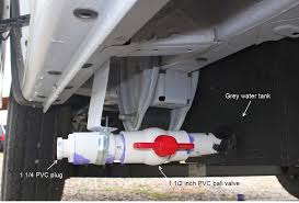 This category contains stop & waste valves. Our Promaster Camper Van Conversion Plumbing And The Fresh And Grey Water Tanks Build A Green Rv
