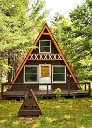 A Frame Cabin Plans 24 X 21 Two Story A Frame Cabin Vacation Tiny House Diy A Frame Cabin Plans A Frame House Guest House Shed
