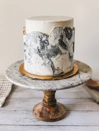 How To Make A Modern Marble Buttercream Cake Xo Katie Rosario Marble art cake the art of yumminess continues with this triple chocolate marbli.