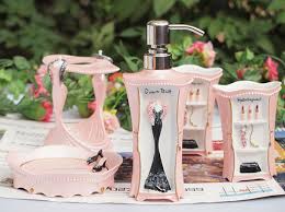 Maybe you would like to learn more about one of these? 15 Chic Pink Bathroom Accessories Set Home Design Lover