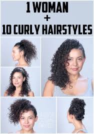 10 Easy Hairstyles For Naturally Curly Hair Womens Hairstyles Curly Hair Styles Naturally Hair Styles