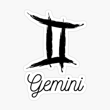 Minimalist Gemini Zodiac Symbol " Hardcover Journal for Sale by PalashPOD |  Redbubble