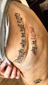 Wrist Though She Be But Little She Is Fierce Tattoo My Personal Tattoo The Quote Is From Shakespeare Though She Be But Little She Is Fierce This Quote Tattoos For Daughters Tattoos Mother Daughter Tattoos