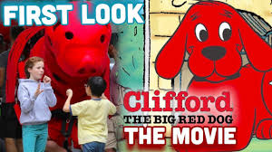 Clifford the big red dog. Live Action Clifford Movie Looks Scary Youtube
