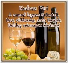 Jóska, sára, tercsi, fercsi, kata, klára, s valahány név a naptárba'. Nevnap Ferenc Kepeslap Pasiknak Ferfiaknak Alcoholic Drinks Alcohol Gifts