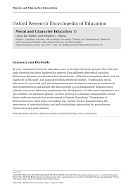 Hantar kerja kursus pendidikan moral (kertas 2) dengan kadar yang segera. Pdf Moral And Character Education