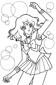 sailor neptune moon coloring pages wallpaper crafts coloriage de sonic the hedgehog jet
