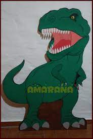 Amarana Tiranosaurio Rex Figura En Goma Eva Soporte En Facebook