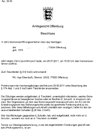Mir ist bekannt, dass vorsätzliche falschangaben strafbar sein können. Https Media Frag Den Staat De Files Foi 150287 2017 08leitfadeninsolvenzverfahren Pdf