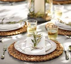 The rule for table runners is that their width should. Round Handwoven Water Hyacinth Placemat In 2021 Dinner Table Setting Table Settings Everyday Table Settings