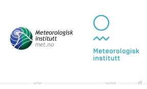 Natt til fredag kunne man. Meteorologisk Institutt Logo Design Tagebuch