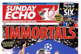 Liverpool gets ready for the first dance. How To Get Your Champions League Winning Liverpool Echo Liverpool Echo