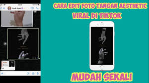 Seorang gadis mencoba tantangan viral di tiktok yang malah membuatnya terkena serangan jantung. Cara Edit Video Tangan Aesthetic Yg Lagi Viral Di Tiktok Tutorial 2021 Idnpos Com