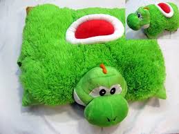 Super Mario Bros Green Yoshi Pillow Pet Animal Pillows Yoshi Super Mario Bros