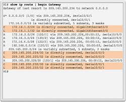 The Routing Table 3 5 Cisco Networking Academys