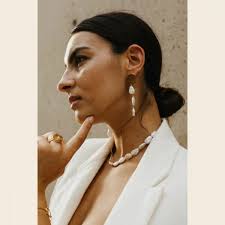 VANESSA BARONI Bo Moon Pearl Marble