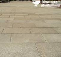 Natural Cheap Yellow Granite Pavement for Outdoor Paving Stone