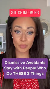 None of these core skills will help anyone if they’re dating a severe  dismissive avoidant and frankly, that is the majority of what people are  experiencing.