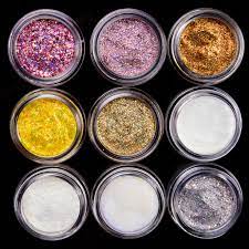 Wholesale glitter eye shadow of colour pop container 1, 1 pcs/ color box with inner paper 2, plastic shirink outside of color box 3, 6pcs/dozen box 4, 500pcs/carton 5, 4 belt of each carto. Colourpop Glitterally Obsessed Body Glitter Glitter Review Swatches
