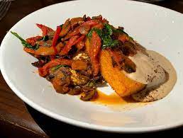 Add in garlic and toss. Mama Melrose Vegan Options With Pictures Allergy Menu