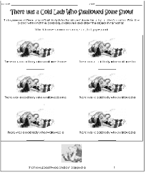 There Was An Old Lady Who Swallowed Some Snow Printable Reading Classroom Book Activities Winter Kindergarten