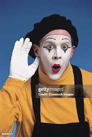 Mime Patrick Treadway Juggling High-Res Stock Photo