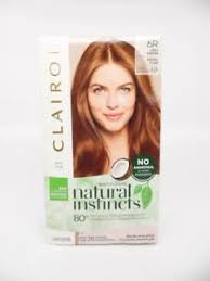 Our range of orange hair dye spray and chalks can. Clairol Natural Instincts Semi Permanent 6r Light Auburn Hair Color Dye 1 Ct Ebay