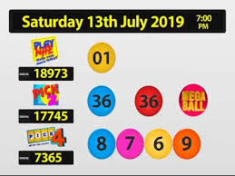 nlcb online draw saturday 13th jul 2019