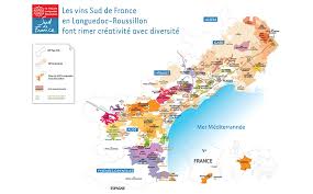 Presentation Of Sud De France Products Carte Des Vins Vins Vin De France