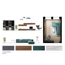 Farbvarianten Wohnzimmer 2 D Ansichten Innenarchitektur Zeichnung Ansichten Handzeichnung Coffein Concepts Wohnzimmer Skizze Diagramacao Layout Cores