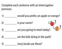 Pronoun Worksheets