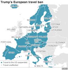 British, irish and third country nationals with residence rights in the uk will. Coronavirus Us Travel Ban On 26 European Countries Comes Into Force Bbc News