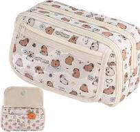 Niedliches Capybara-Federmäppchen Mit Fächern Für Mädchen Und, Großer  Federtaschen Pencil Case Für Kinder, Teenager, Studenten : Amazon.de:  Bürobedarf ...