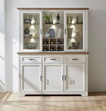 Innostyle Vitrine Jasmin 1 Sideboard Und 1 Aufsatzvitrine 2 Teilig Online Kaufen Esszimmerschrank Buffetschrank Und Eichen Schrank