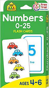 0, 1, 2, 3, 4, 5, 6, 7, 8, . Numbers 0 25 Flash Cards School Zone Publishing Company Staff 9781589474789 Amazon Com Books Flashcards Preschool Flash Cards Letter Flashcards
