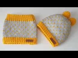 Kalin Ip Ve Kalin Sis Kullanarak Yapilan Dikissiz Bere Boyunluk Modelini Sizlerde Yapabilirsiniz Boyunluk Yapili Baby Hats Knitting Baby Knitting Knitted Hats