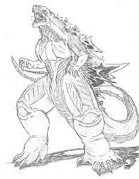Download and print these printable godzilla coloring pages for free. Coloring Pages Burning Godzilla Coloring Page