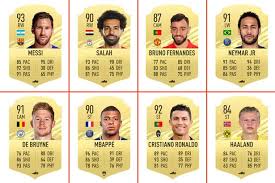 Download the fifa faces of football players like gabriel barbosa and more of a series of games from 14 till 20. Fifa 21 Ratings Top 100 Player Ratings In Full Released With Lionel Messi Highest Overall Mirror Online