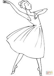 Ballerina Kleurplaat Gratis Kleurplaten Printen