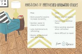 I'm tempted just to replace the floors with prefinished hardwood, which could be done in two phases — and i wouldn't have to worry about also, how many times can a floor be refinished? Prefinished Hardwood Flooring Pros And Cons