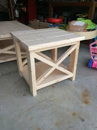Rustic Farmhouse End Table Farmhouse End Tables Rustic End Tables End Table Plans