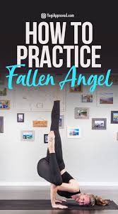 Yoga poses are good body weight exercises. Fallen Angel Learn How To Practice This Beautiful Arm Balance Photo Tutorial Bodyweight Workout Program Best Body Weight Exercises Arm Balance Yoga Poses