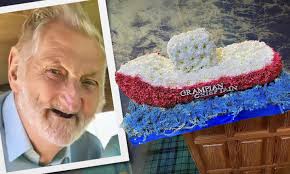 Nautical tributes for Aberdeen trawlerman Johnny Winton