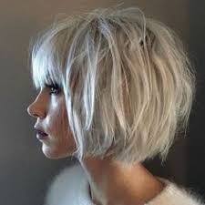 Top 10 beautiful hairstyles for blonde hair with bangs: 37 Short Bleached Hair Ideas Hair Short Bleached Hair Bleached Hair