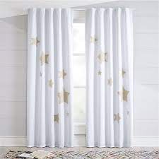 Star 96 Blackout Curtain The Land Of Nod Kids Curtains Cool Curtains Curtains