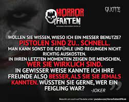 horror fakten joker zitate lustige zitate und spruche zitate