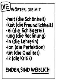 Les Mots Feminins Allemands Apprendreallemand Learngerman Deutschlernen Deutschalsfremdsprache Daf G Deutsch Lernen Deutsch Unterricht Deutsche Grammatik