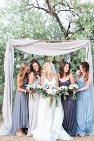 Dusty Blue Copper Dream Wedding Bridesmaid Bridesmaid Dresses Wedding