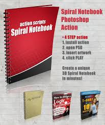 3d Spiral Notebook Action Script Book Cover Ebook Cover Best Book Covers